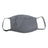 Bayside Youth USA - Made 100% Cotton Face Mask - Bayside 1941 Solid Charcoal OS PK 25