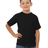 Bayside Youth USA - Made T-Shirt - Bayside 4100 Black XS Short Sleeve T-Shirts