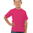 Bayside Youth USA - Made T-Shirt - Bayside 4100 Bright Pink XS Short Sleeve T-Shirts
