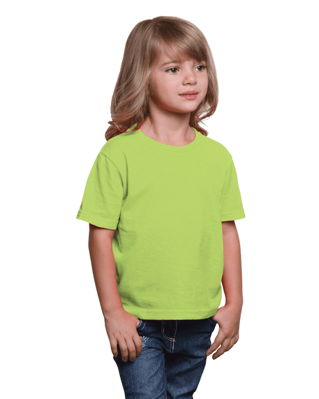 Bayside Youth USA - Made T-Shirt - Bayside 4100 Lime Green XS Short Sleeve T-Shirts