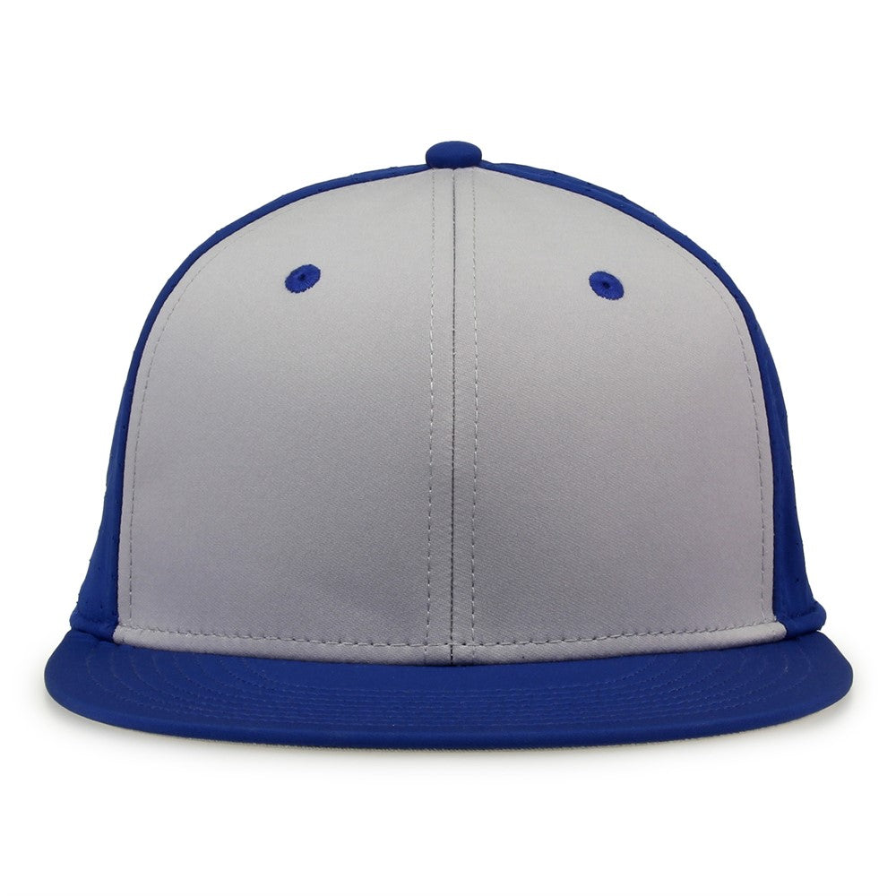 The Game GB998 Perforated GameChanger Baseball Hat | Wholesale Pro Shape Flat Bill Caps
