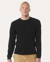 BELLA + CANVAS 6 oz. Heavyweight Long Sleeve Tee - BELLA + CANVAS 3511 Black XS Long Sleeve T-Shirts