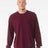 BELLA + CANVAS 6 oz. Heavyweight Long Sleeve Tee - BELLA + CANVAS 3511 Maroon XS Long Sleeve T-Shirts