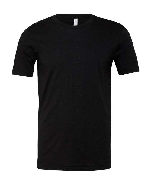 BELLA + CANVAS CVC Jersey Tee - BELLA + CANVAS 3001CVC Black Heather XS Short Sleeve T-Shirts