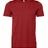 BELLA + CANVAS CVC Jersey Tee - BELLA + CANVAS 3001CVC Heather Canvas Red XS Short Sleeve T-Shirts