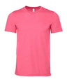 BELLA + CANVAS CVC Jersey Tee - BELLA + CANVAS 3001CVC Heather Charity Pink XS Short Sleeve T-Shirts