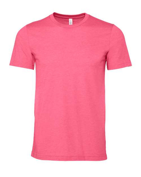 BELLA + CANVAS CVC Jersey Tee - BELLA + CANVAS 3001CVC Heather Charity Pink XS Short Sleeve T-Shirts