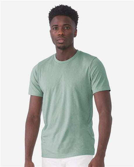 BELLA + CANVAS CVC Jersey Tee - BELLA + CANVAS 3001CVC Heather Dusty Blue XS Short Sleeve T-Shirts