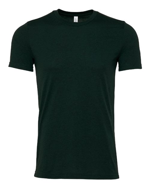 BELLA + CANVAS CVC Jersey Tee - BELLA + CANVAS 3001CVC Heather Emerald XS Short Sleeve T-Shirts