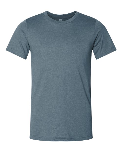 BELLA + CANVAS CVC Jersey Tee - BELLA + CANVAS 3001CVC Heather Ice Blue XS Short Sleeve T-Shirts