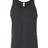 BELLA + CANVAS Jersey Tank - BELLA + CANVAS 3480 Charcoal Black Triblend/ Solid Black Triblend XS