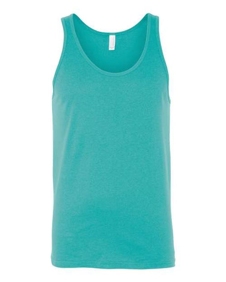 BELLA + CANVAS Jersey Tank - BELLA + CANVAS 3480 Teal XS