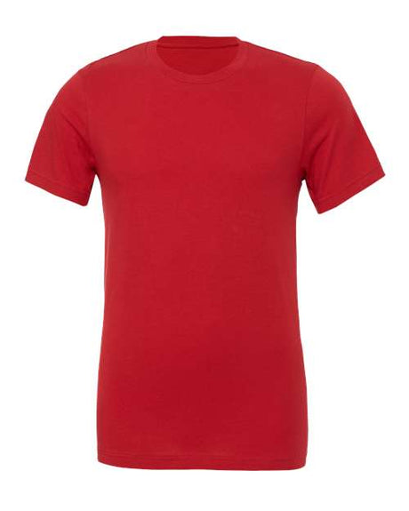 BELLA + CANVAS Jersey Tee - BELLA + CANVAS 3001 Canvas Red XS Short Sleeve T-Shirts