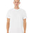 BELLA + CANVAS Men's Heather CVC Raglan Tee - BELLA + CANVAS 3201 Solid White Blend S Short Sleeve T-Shirts