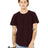 BELLA + CANVAS Men's Jersey Curved Hem Tee - BELLA + CANVAS 3003 Oxblood Black S Short Sleeve T-Shirts