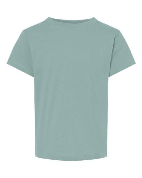 BELLA + CANVAS Toddler Jersey Tee - BELLA + CANVAS 3001T Dusty Blue 2T Short Sleeve T-Shirts