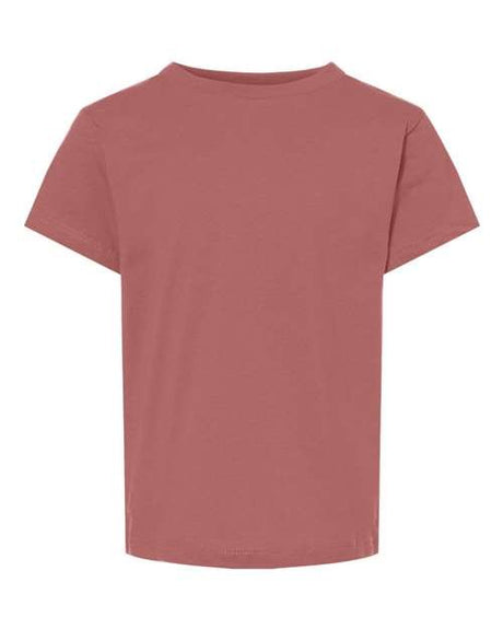 BELLA + CANVAS Toddler Jersey Tee - BELLA + CANVAS 3001T Heather Mauve 2T Short Sleeve T-Shirts