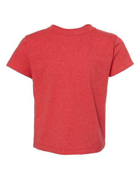 BELLA + CANVAS Toddler Jersey Tee - BELLA + CANVAS 3001T Heather Red 2T Short Sleeve T-Shirts