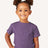 BELLA + CANVAS Toddler Jersey Tee - BELLA + CANVAS 3001T Heather Team Purple 2T Short Sleeve T-Shirts