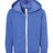 BELLA + CANVAS Toddler Sponge Fleece Full - Zip Hoodie Sweatshirt - BELLA + CANVAS 3739T Heather True Royal 2T Zip Hoodies