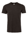 BELLA + CANVAS Triblend Tee - BELLA + CANVAS 3413 Espresso Triblend XS Short Sleeve T-Shirts
