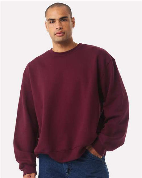 BELLA + CANVAS Unisex 10 oz. Heavyweight Crewneck Sweatshirt - BELLA + CANVAS 4711 Maroon XS Crewneck Sweatshirts
