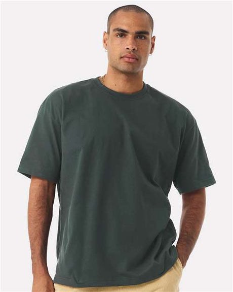 BELLA + CANVAS Unisex 7.5 oz Heavyweight Tee - BELLA + CANVAS 4610 Hunter Green XS Short Sleeve T-Shirts