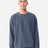BELLA + CANVAS Unisex Heavyweight Garment - Dyed Long Sleeve Tee - BELLA + CANVAS 4851GD Washed Navy XS Long Sleeve T-Shirts