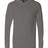 BELLA + CANVAS Unisex Jersey Hooded Long Sleeve Tee - BELLA + CANVAS 3512 Asphalt XS Long Sleeve T-Shirts