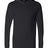 BELLA + CANVAS Unisex Jersey Hooded Long Sleeve Tee - BELLA + CANVAS 3512 Black XS Long Sleeve T-Shirts