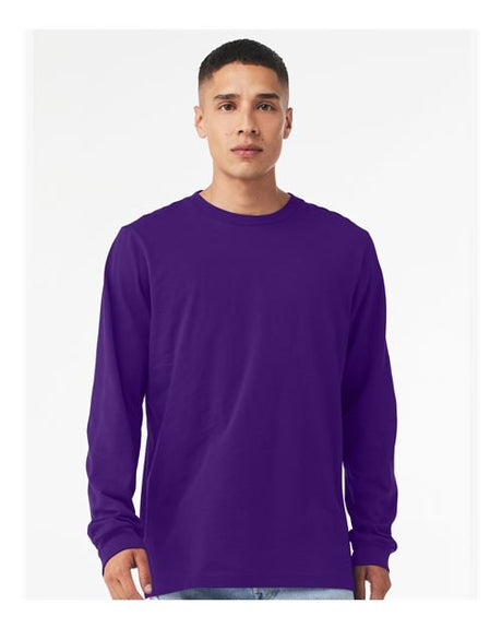 BELLA + CANVAS Unisex Jersey Long Sleeve Tee - BELLA + CANVAS 3501 Storm XS Long Sleeve T-Shirts
