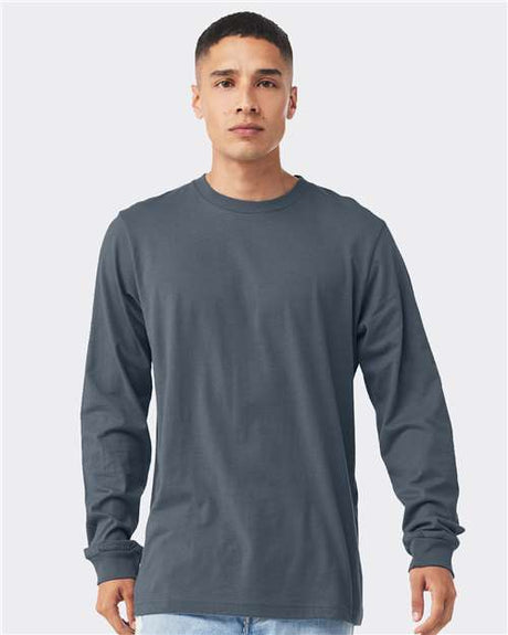 BELLA + CANVAS Unisex Jersey Long Sleeve Tee - BELLA + CANVAS 3501 Storm XS Long Sleeve T-Shirts