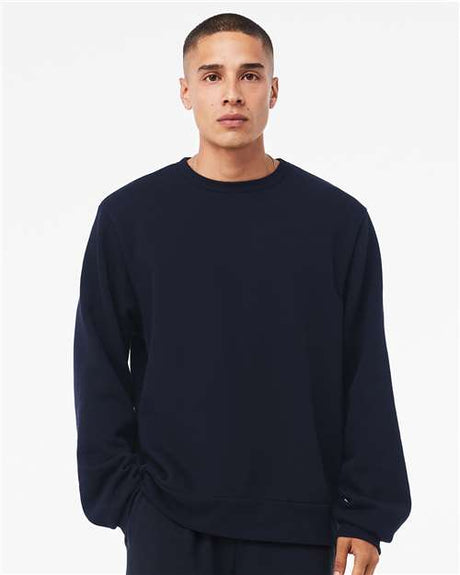 BELLA + CANVAS Unisex Sponge Fleece Classic Crewneck Sweatshirt - BELLA + CANVAS 3911 Navy XS Crewneck Sweatshirts