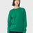 BELLA + CANVAS Unisex Sponge Fleece Drop Shoulder Crewneck Sweatshirt - BELLA + CANVAS 3945 Kelly XS Crewneck Sweatshirts