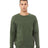 BELLA + CANVAS Unisex Sponge Fleece Drop Shoulder Crewneck Sweatshirt - BELLA + CANVAS 3945 Military Green XS Crewneck Sweatshirts