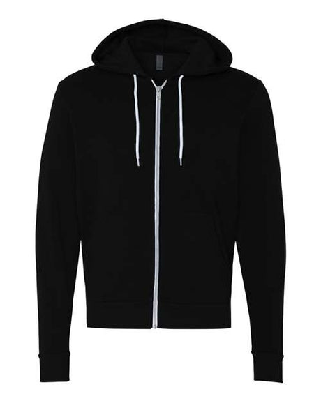 BELLA + CANVAS Unisex Sponge Fleece Full - Zip Hoodie Sweatshirt - BELLA + CANVAS 3739 Black XS Zip Hoodies