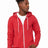 BELLA + CANVAS Unisex Sponge Fleece Full - Zip Hoodie Sweatshirt - BELLA + CANVAS 3739 Heather Red XS Zip Hoodies
