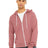 BELLA + CANVAS Unisex Sponge Fleece Full - Zip Hoodie Sweatshirt - BELLA + CANVAS 3739 Mauve XS Zip Hoodies
