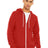 BELLA + CANVAS Unisex Sponge Fleece Full - Zip Hoodie Sweatshirt - BELLA + CANVAS 3739 Red XS Zip Hoodies
