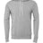 BELLA + CANVAS Unisex Sponge Fleece Hoodie Sweatshirt - BELLA + CANVAS 3719 Athletic Heather XS Sweatshirts