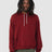 BELLA + CANVAS Unisex Sponge Fleece Hoodie Sweatshirt - BELLA + CANVAS 3719 Cardinal XS Sweatshirts