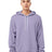 BELLA + CANVAS Unisex Sponge Fleece Hoodie Sweatshirt - BELLA + CANVAS 3719 Dark Lavender XS Sweatshirts