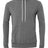 BELLA + CANVAS Unisex Sponge Fleece Hoodie Sweatshirt - BELLA + CANVAS 3719 Deep Heather XS Sweatshirts