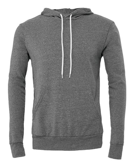 BELLA + CANVAS Unisex Sponge Fleece Hoodie Sweatshirt - BELLA + CANVAS 3719 Deep Heather XS Sweatshirts