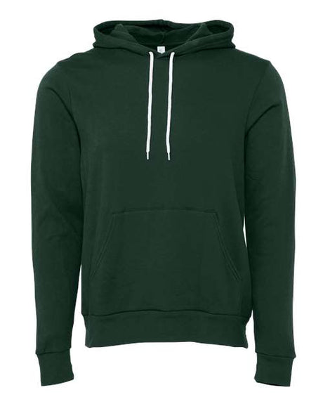 BELLA + CANVAS Unisex Sponge Fleece Hoodie Sweatshirt - BELLA + CANVAS 3719 Forest XS Sweatshirts