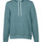 BELLA + CANVAS Unisex Sponge Fleece Hoodie Sweatshirt - BELLA + CANVAS 3719 Heather Deep Teal XS Sweatshirts