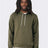 BELLA + CANVAS Unisex Sponge Fleece Hoodie Sweatshirt - BELLA + CANVAS 3719 Heather Olive XS Sweatshirts