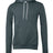 BELLA + CANVAS Unisex Sponge Fleece Hoodie Sweatshirt - BELLA + CANVAS 3719 Heather Slate XS Sweatshirts