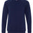 BELLA + CANVAS Unisex Sponge Fleece Raglan Crewneck Sweatshirt - BELLA + CANVAS 3901 Navy Triblend XS Crewneck Sweatshirts