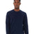 BELLA + CANVAS Unisex Sponge Fleece Raglan Crewneck Sweatshirt - BELLA + CANVAS 3901 Navy XS Crewneck Sweatshirts